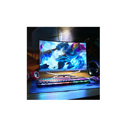 网吧电竞游戏一体机电脑家用24-27-32英寸曲面屏